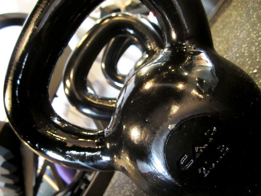 kettlebells