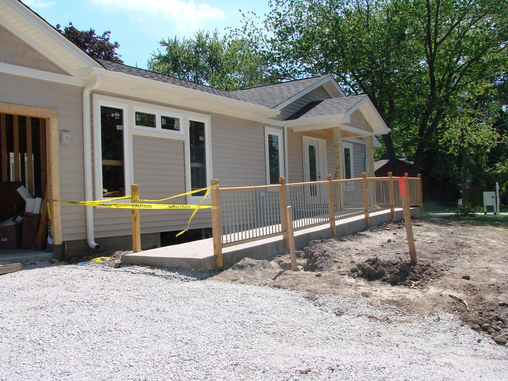 in progress remodel for aging in place home, Garag