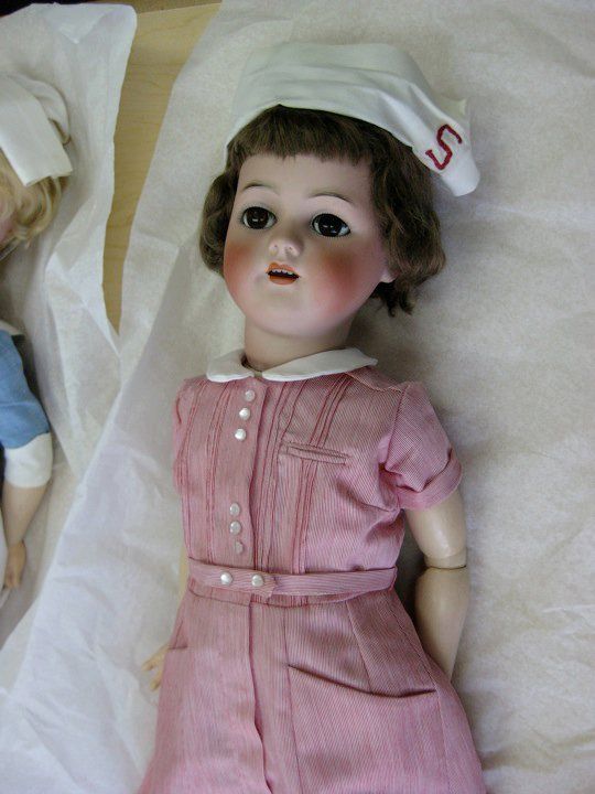 We restored a few dolls including this one from Th