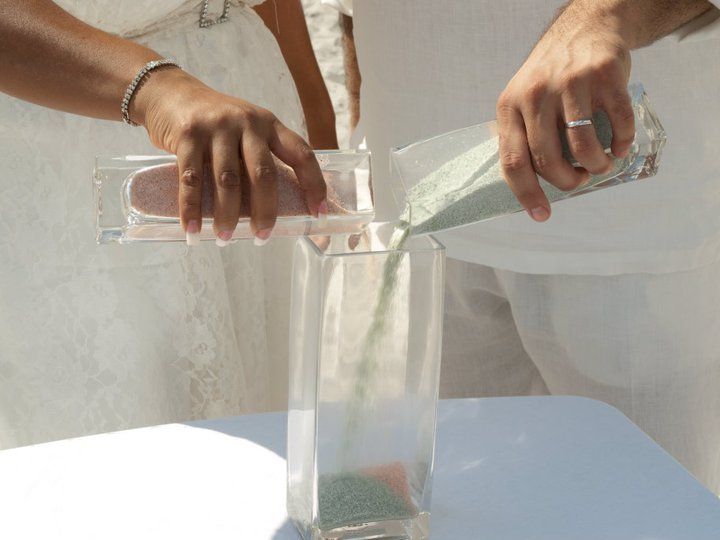 Wedding Day Romance Unity Sand Ceremony