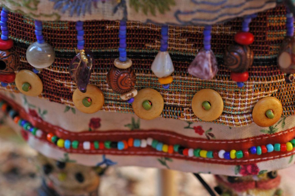 Beaded detail from Shaman