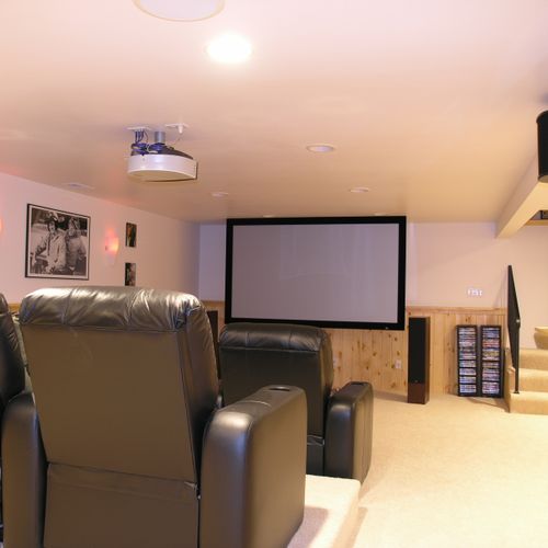 Residential Theater Room
