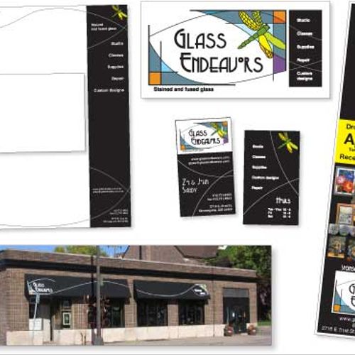 Glass Endeavors - Branding, logo development, busi