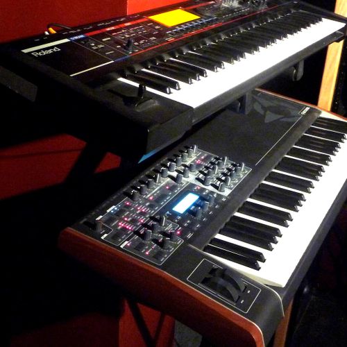 The Access Virus TI and The Roland Juno G