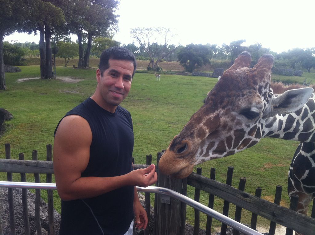 Hanging out at Zoo Miami.