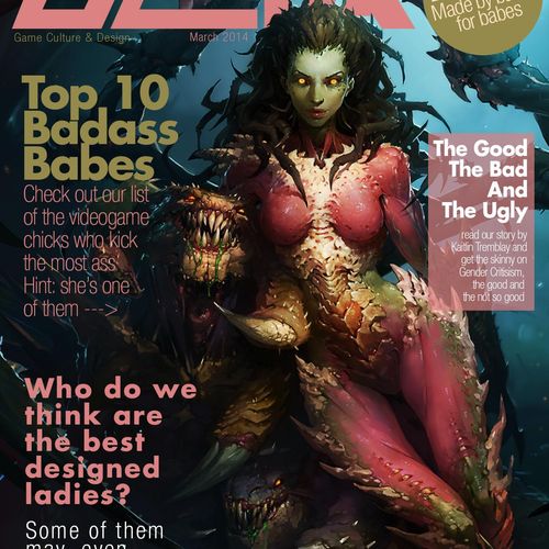 This was the last cover with Sarah Kerrigan from t