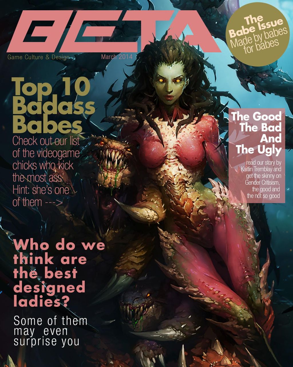 This was the last cover with Sarah Kerrigan from t