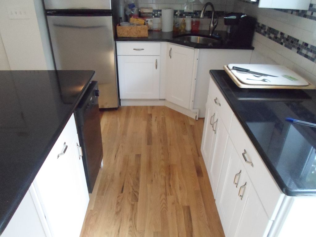 New 3/4 inch tongue and groove hardwood flooring