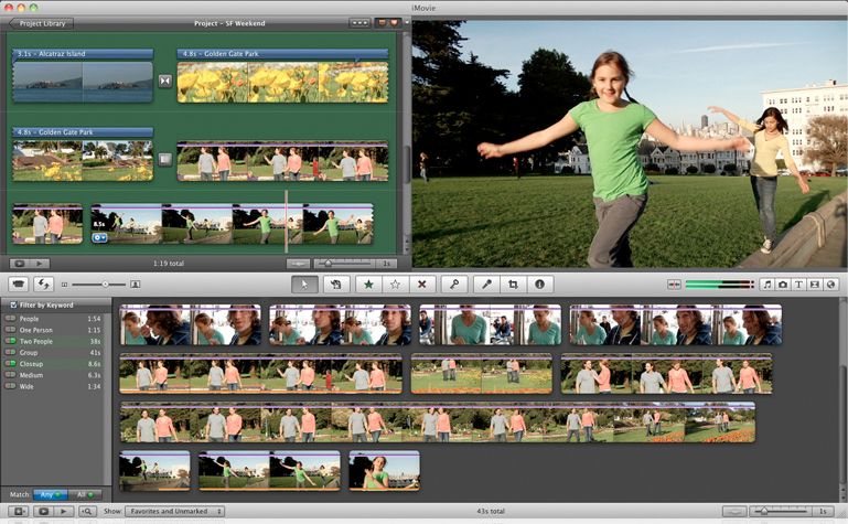 Once stored, the converted footage is ready for ed