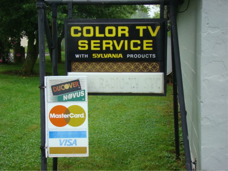 Original Sign From The 1970's