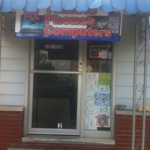 Small down to earth electronics shop.