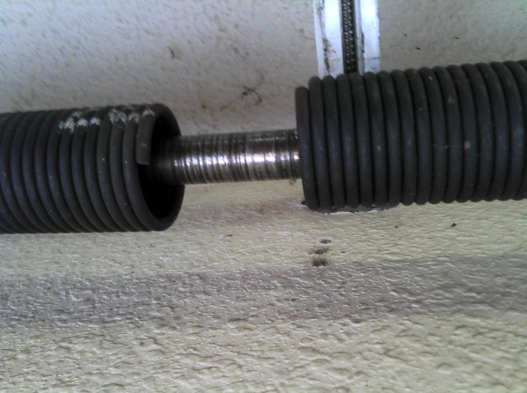 Typical broken Torsion spring