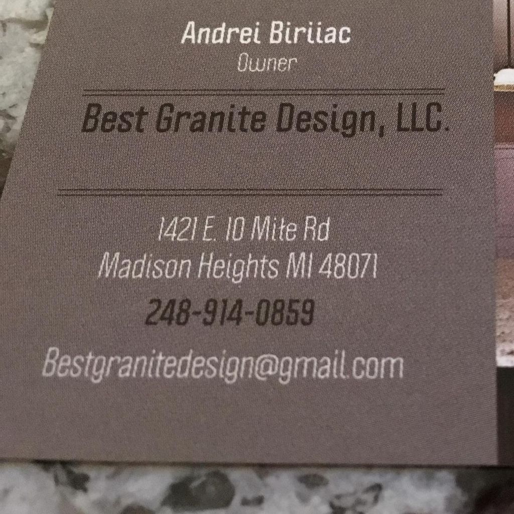 Best Granite Design, LLC
