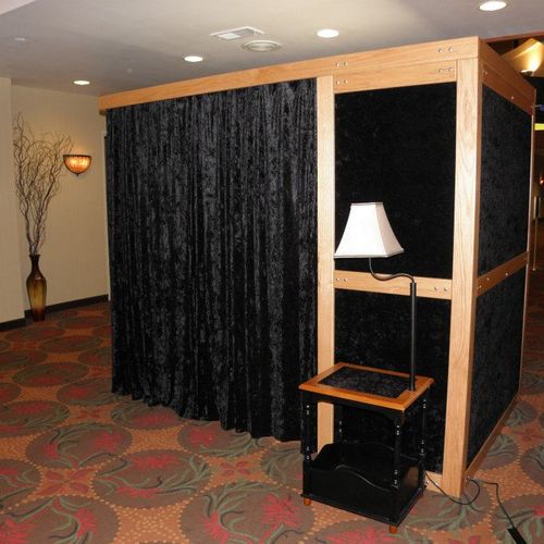 Our booths bring an elegant look to any event!