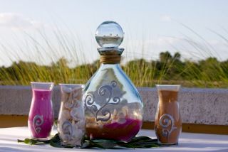 Sand Ceremony - Ceremonia de las botellas de Area