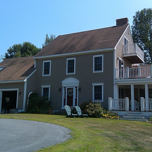 A house painted by Granite State Painters last sum