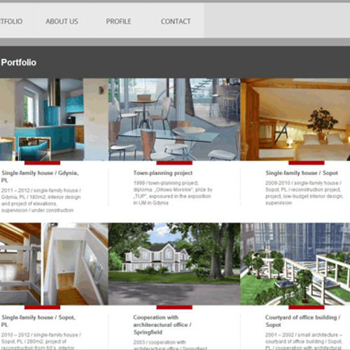 Website design and development for Architema Archi