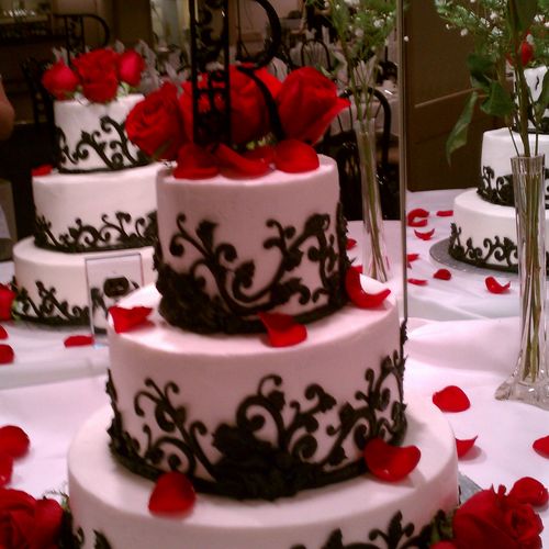 Black and Red Wedding