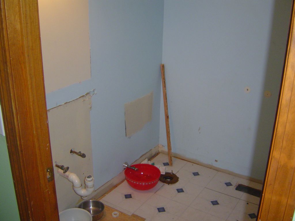 Before bathroom remodel.
