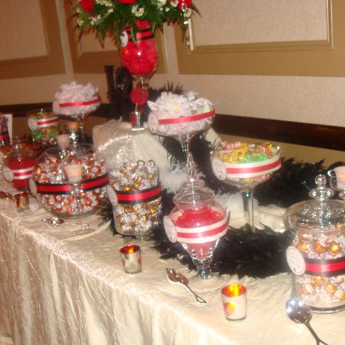 Candy buffets of any size