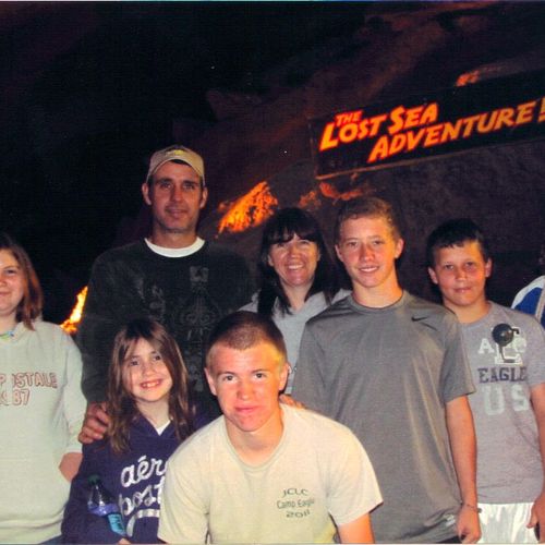 The Fam at The Lost Sea