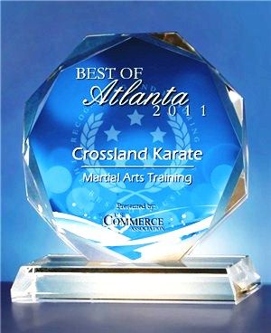 Rated "2011 " Best of Atlanta in Martial Arts Trai