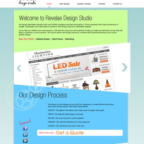 Revelae Design Studio - Custom Web Design and Grap