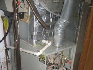 Duct Tape is the fixer of all things? This furnace