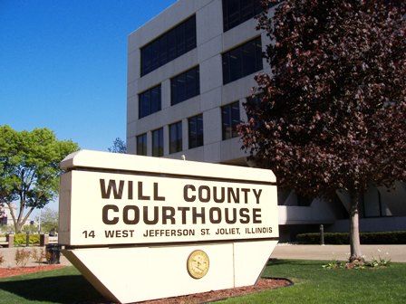 Will County Courthouse across the street from my o