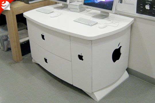 Cabinet for Apple retail store made with 3/4inch p