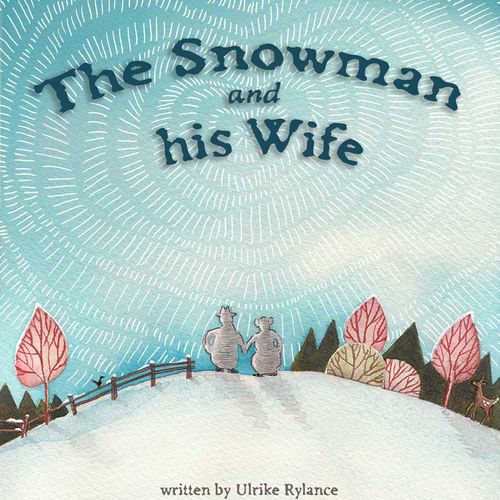 Cover illustration for The Snowman and His Wife, j