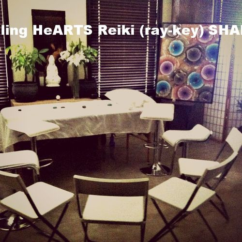 Reiki Shares are held every Wednesday in Downtown 