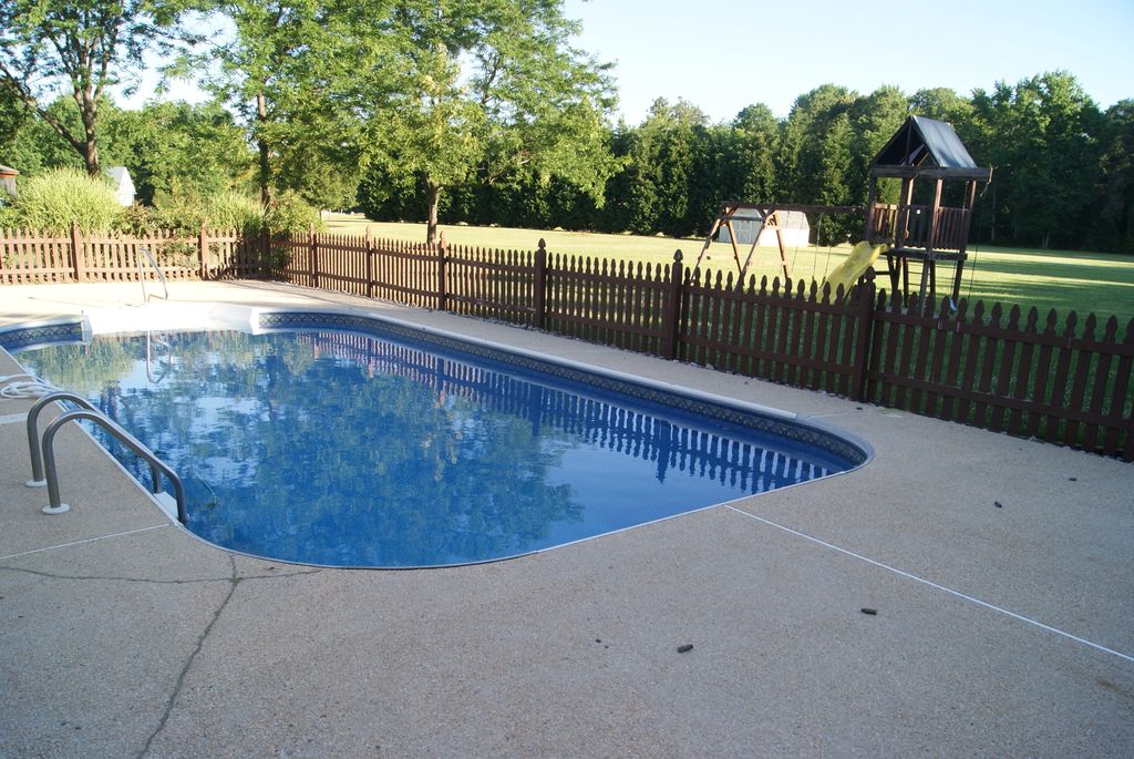 pool deck before resurface Easton maryland