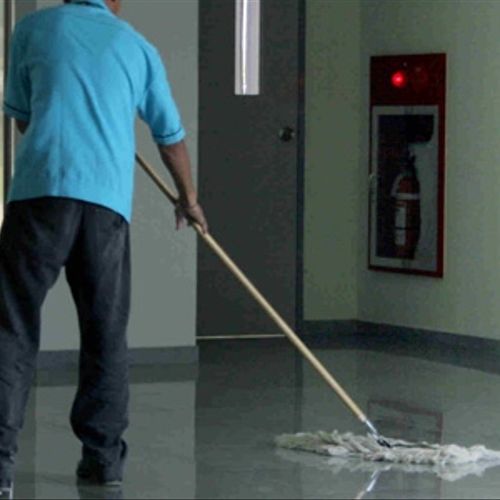 Floor Care Offered Tile &  VCT  Cleaning Services
