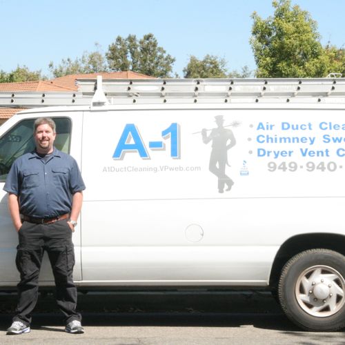 Philip Dallmeier, owner of A-1 Duct Cleaning &amp;