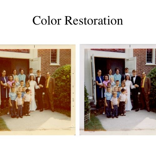 Minor Restoration-Restored color