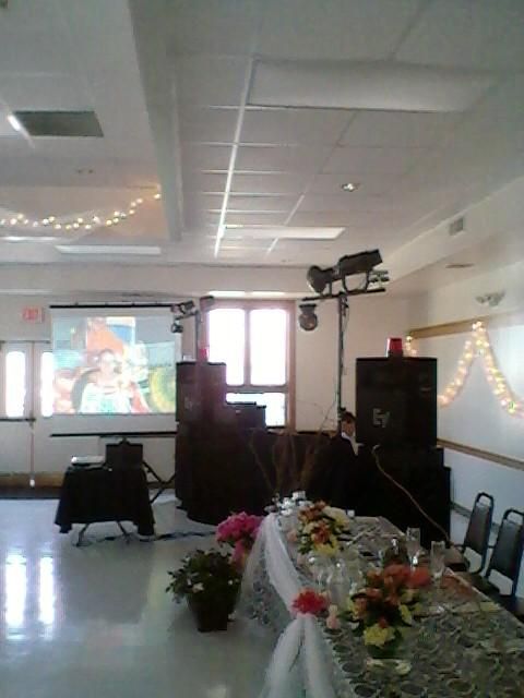 This is a picture of a typical setup in Yates City