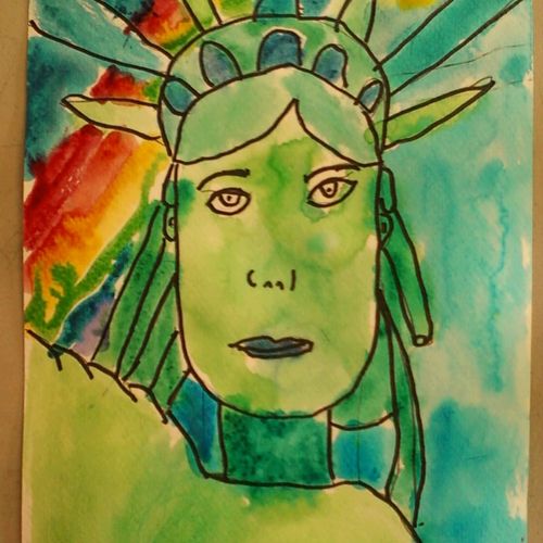 Statue of Liberty by Paige T., age 8