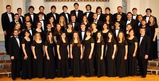 Some of my students singing in the Concert Choir i