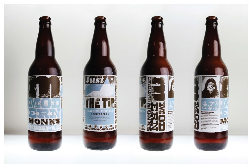 Branding for Modern Monks Brewing.