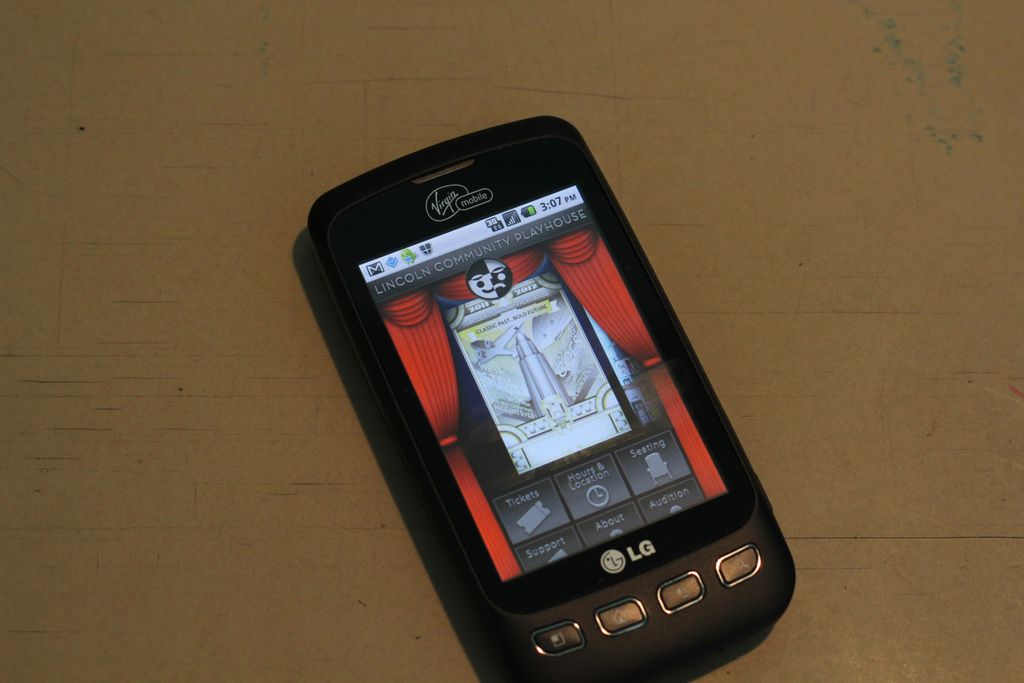 Web app for Lincoln Community Playhouse.