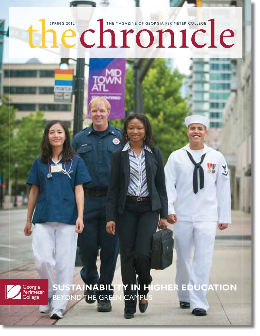 Cover of GPC's The Chronicle magazine.