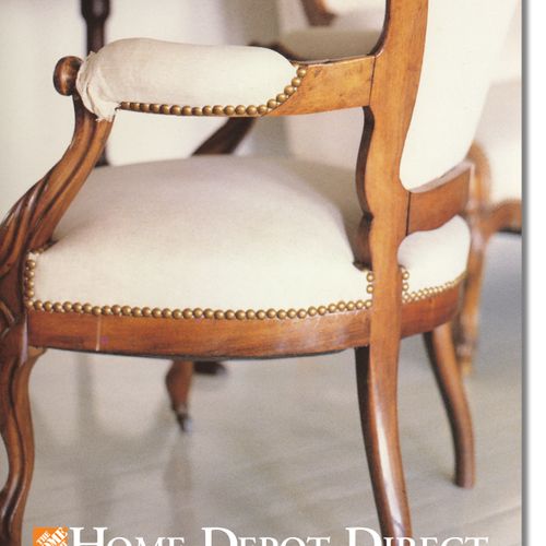 Cover of redesigned Home Depot Direct catalog.