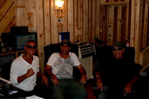 Artists having a great time creating at Power Stat