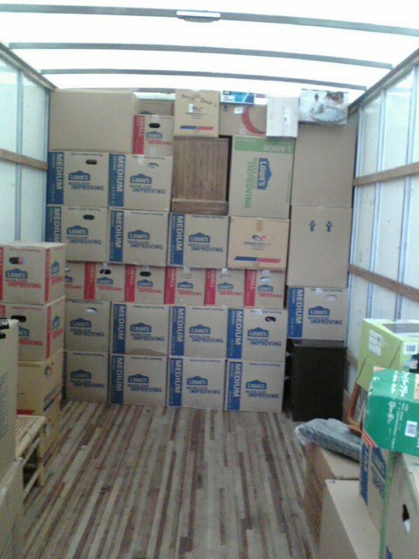 This is how we load all moving trucks!