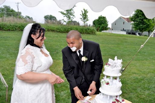 Bride gets the Groom