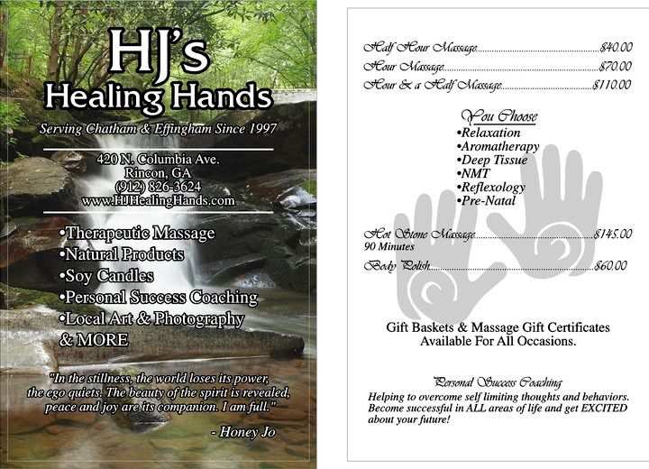 H.J's Healing Hands Inc.