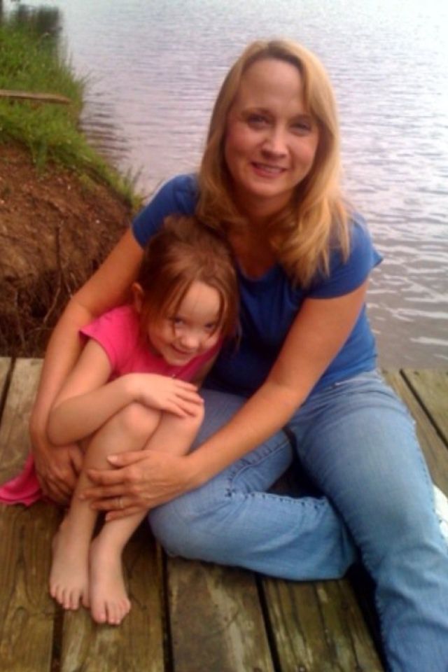 My daughter and I on vacation.