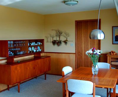 Mid Century Modern dining room design