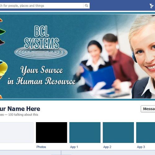 Example of a business Facebook Timeline Cover done